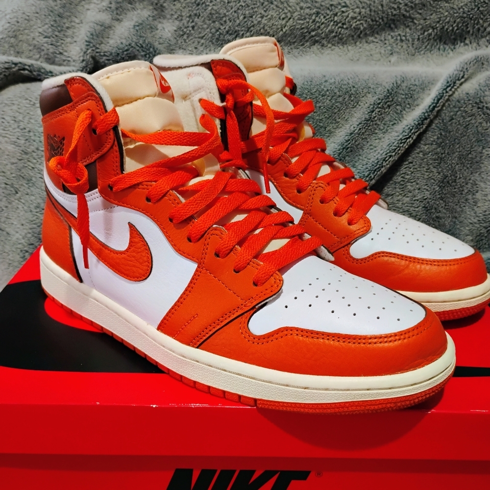 Jordan 1 Retro High OG "Starfish" VNDS OG all - Size 10M/11.5W